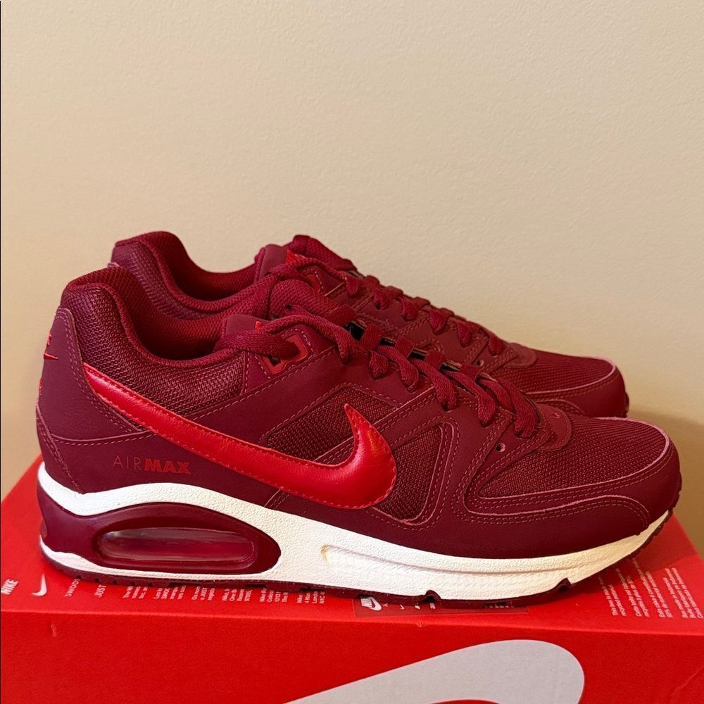 Nike Air Max Command Gym Red 629993-661 Men’s Size 9